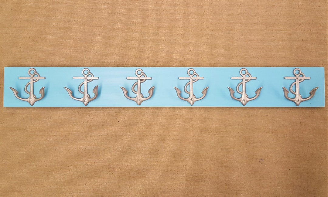 10 Anchor Hooks Extra Long Towel Rack Beach Pool Towels Outdoor Shower