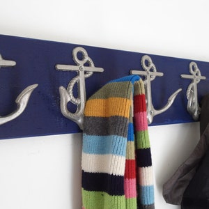 5 Anchor outdoor towelrack as seen on houzz.com Sawdust Sand and Spirit The Lazy Daisy Gift Store indoor outdoor lake pool hottub shower OBX