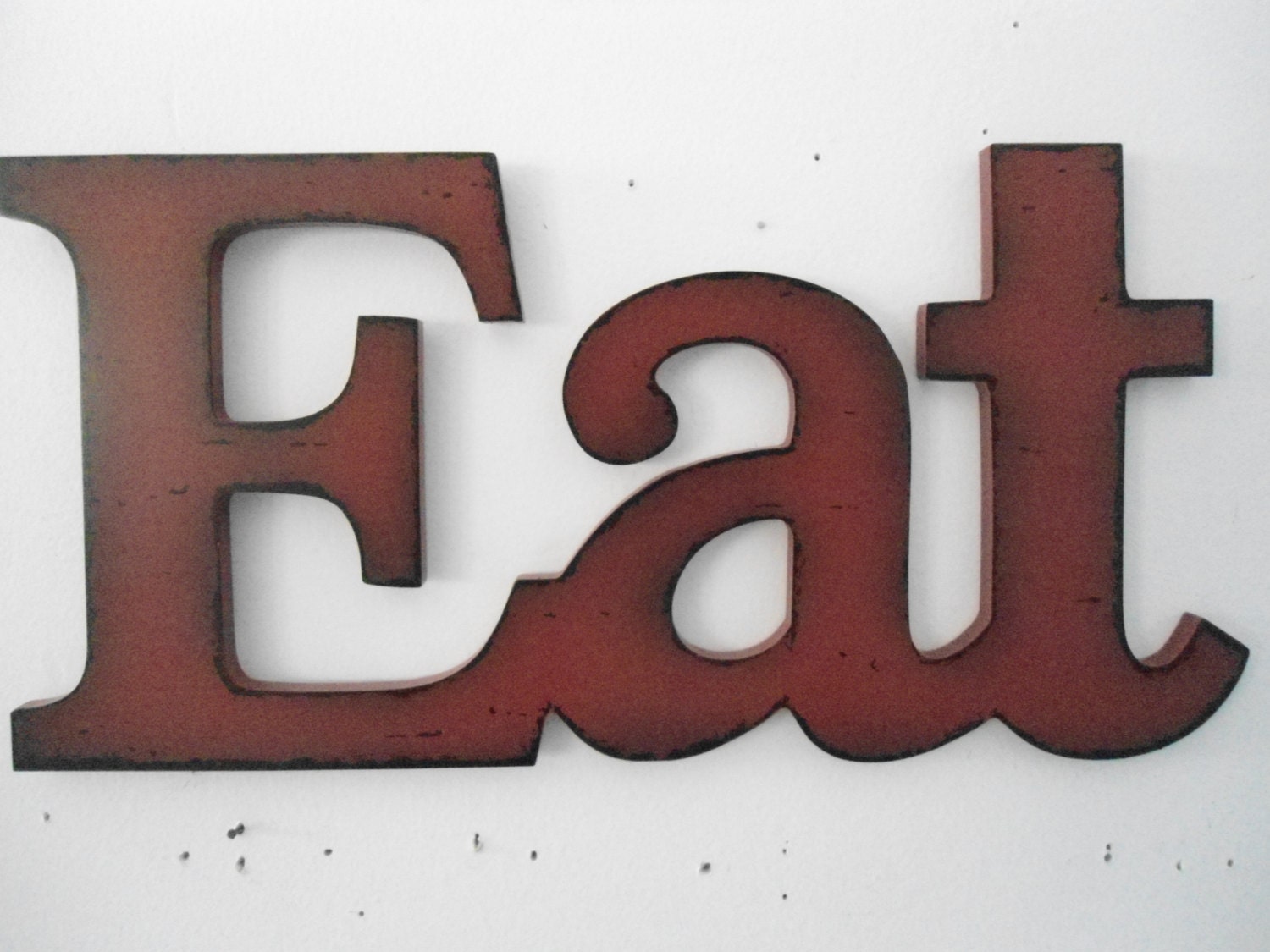 Eat Sign Barn Red Rustic Kitchen Decor Cottage Chic Dining Wall Eat Sign Barn Red Rustic Kitchen Decor Cottage Chic Dining Wall Ready To Ship