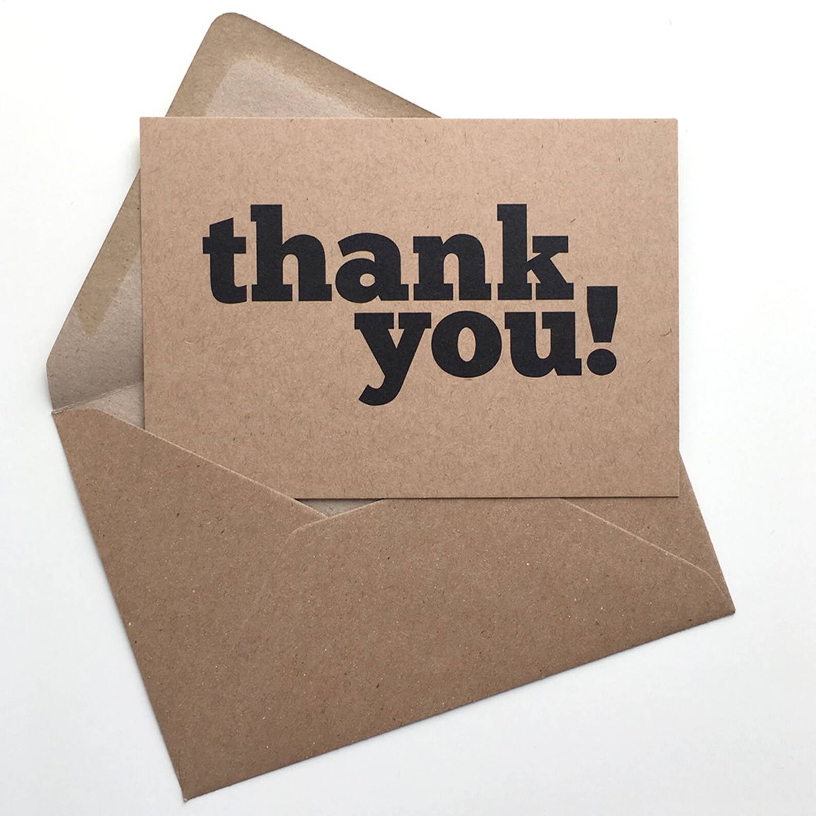 Postcard Note Card Thank You - Set of 12 Mono Postcard Note Cards - Etsy