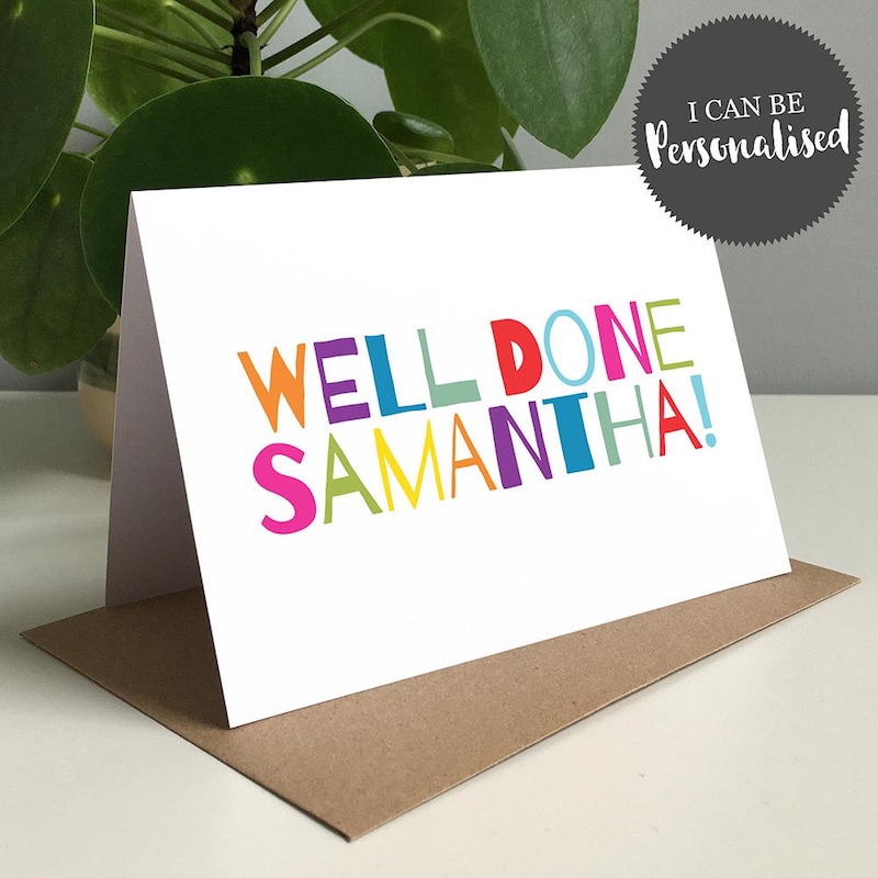 Personalised Well Done Cards Etsy UK personalised-well-done-cards-etsy-uk