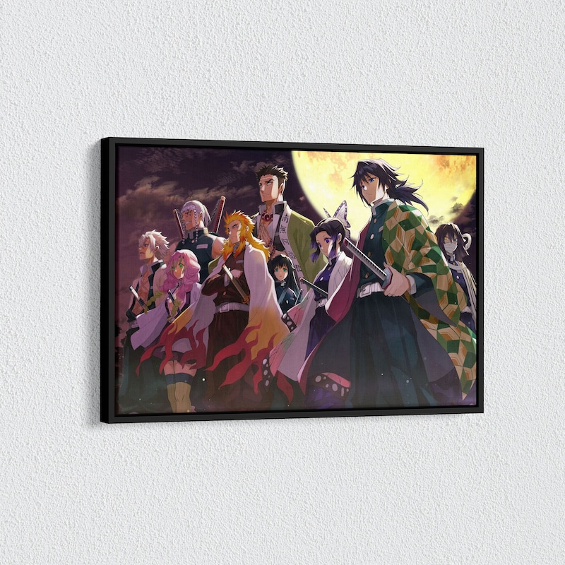 Demon Slayer Poster Etsy Uk