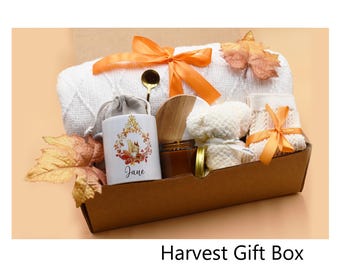 Personalized Gift Box for Her, Fall Care Package For Women, Hygge Gift Box, Fall Cozy Gift Get Well Gift, Sending Hugs Gift ,Thinking of You