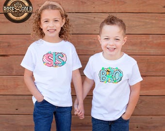 Matching Sister Brother Shirts, Baby Announcement Tee, Cute Toddler Shirt, Sibling Shirts