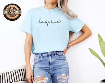 Sudadera de enfermera de hospicio Comfort Colors, regalo para la escuela de enfermería