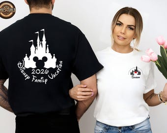 Custom Disney Family Vacation Shirt, Personalized Disney Trip Shirt, Disneyland Shirt, Family Disney Trip Shirt, Disney Family Matching Tee