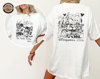 Custom Disney Vacation Shirt, Personalized Family Disney Shirt, Disneyland Shirt, Family Disney Trip Shirt, Disney Custom Name Shirt