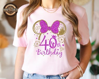 Disney 40th Birthday Shirt, 1986 Birthday Shirt, Disney Birthday Trip Tee, Disneyland Sweatshirt