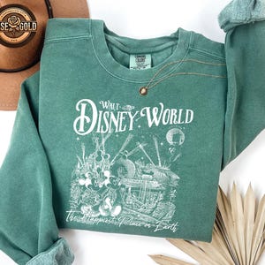 Comfort Colors® Disney World Shirt, Disneyland Sweatshirt, Magic Kingdom Tshirt, Mickey Minnie Sweater image 6