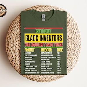 Black Inventors T-Shirt, Black History Month Shirt