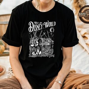 Comfort Colors® Disney World Shirt, Disneyland Sweatshirt, Magic Kingdom Tshirt, Mickey Minnie Sweater image 4