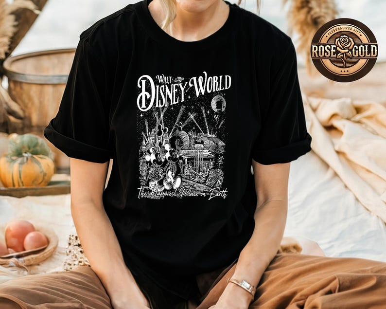 Comfort Colors® Disney World Shirt, Disneyland Sweatshirt, Magic Kingdom Tshirt, Mickey Minnie Sweater image 4