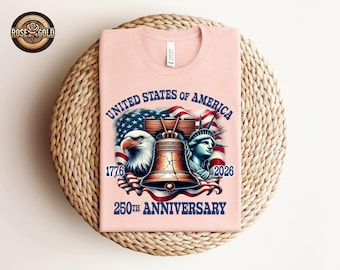USA 250th Anniversary Shirt, Patriotic Veteran Day Gift, American Flag Tee, Freedom Sweatshirt