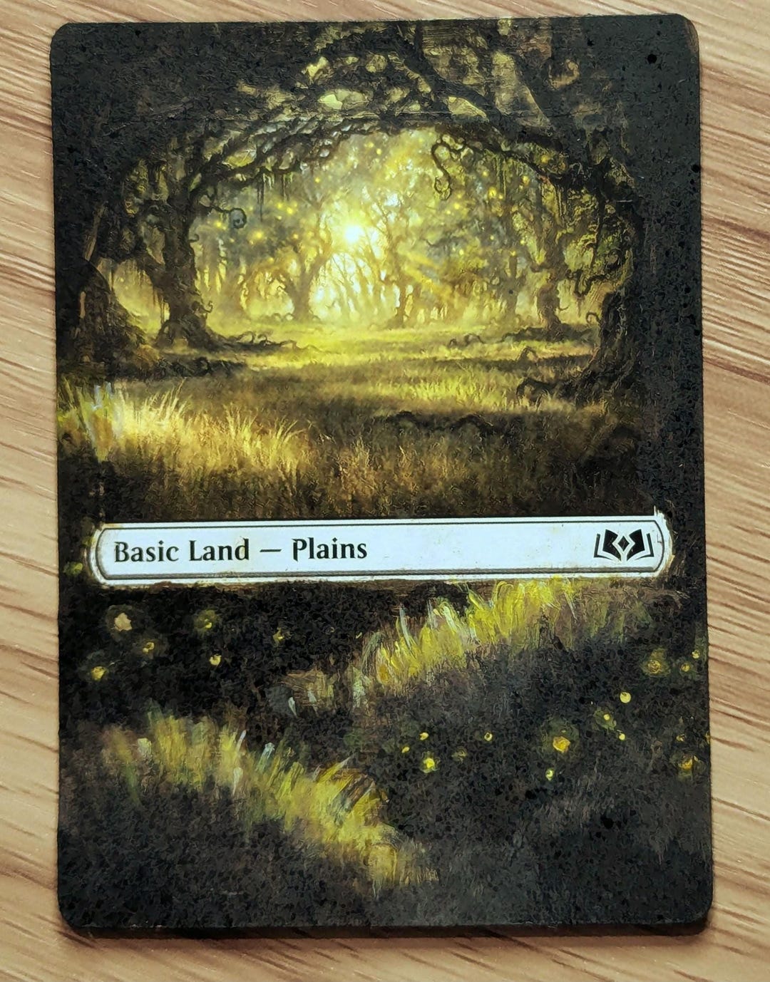 Land Card Examples Hand Painted Magic the Gathering White Plains Land Card Original Art ...