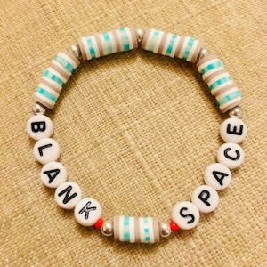 Blank Space Friendship Bracelet (1989 Themed)