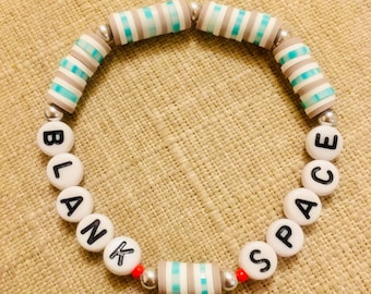 Blank Space Friendship Bracelet (1989 Themed)