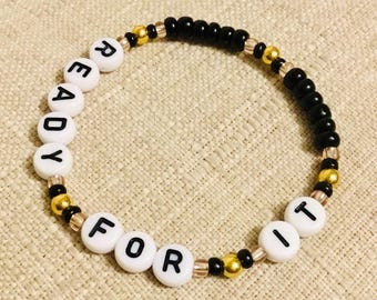 Ready For It? / Reputation Taylor Swift Friendship Bracelets - Adults & Kids
