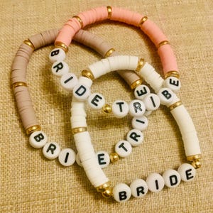 Wedding, Bride, Bachelorette Party Friendship Bracelets - Personalize (Kids, Regular, Large)