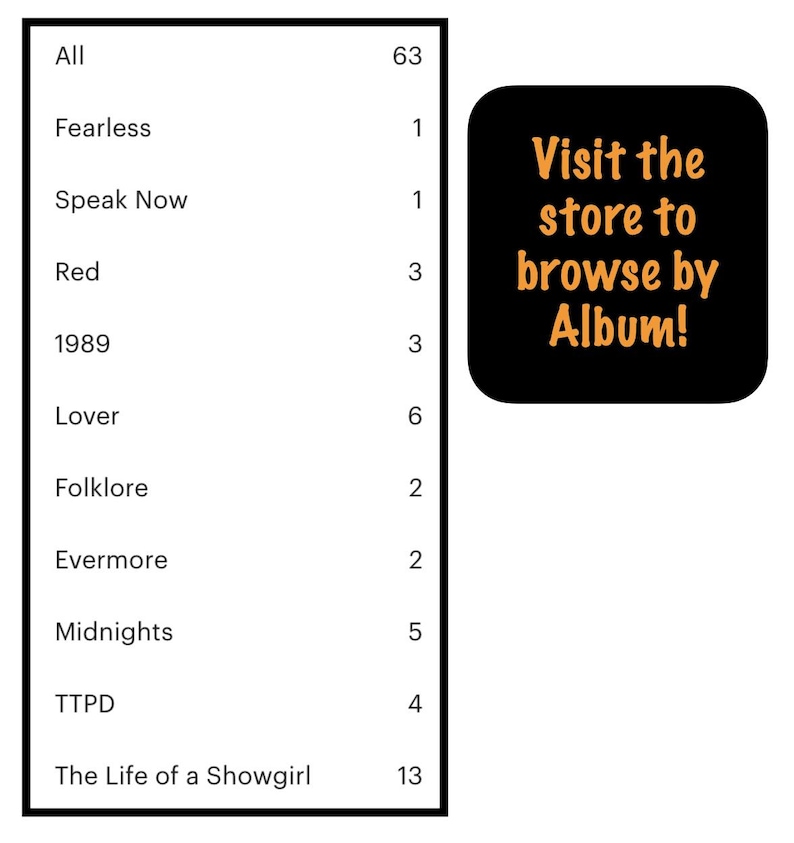 Life of a Showgirl - Tracklist Collection - Friendship Bracelets (7 Sizes) image 19