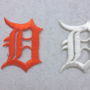 Detroit Tigers Baseball Vintage Sew On Embroidered MLB Logo Patch