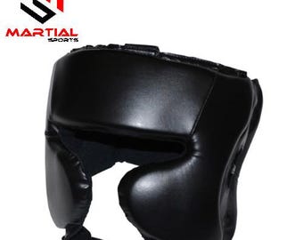 Martial Sports Boxing/MMA Head Guard for Kickboxing Training - Free Shipping