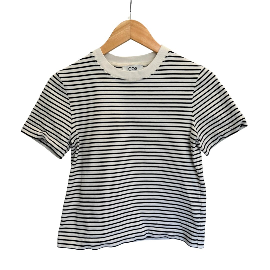 Cos striped t shirt deals