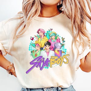 Saja Boys Kpop Demon Hunters Shirt, Kpop Boy Band Shirt, Anime Manga Style Tee, Demon Hunter Merch, Kpop Fan Gift Shirt