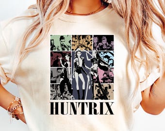 Kpop Huntrix Shirt, Kpop Demon Hunters Shirt, Kpop Huntrix Pin, Huntrix Tee, Mira, Rumi, Zoey Tee, Gift for Huntrix fans, Saja Boys Fans Tee