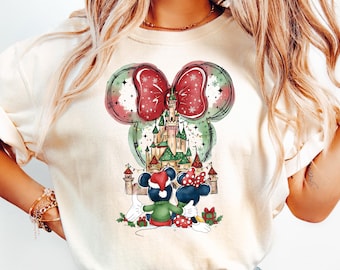 Mickey’s Very Merry Christmas T-Shirt, Disney Xmas Party T-Shirt, Disneyland Family Holiday Sweatshirt, Mickey And Friends Christmas Tees