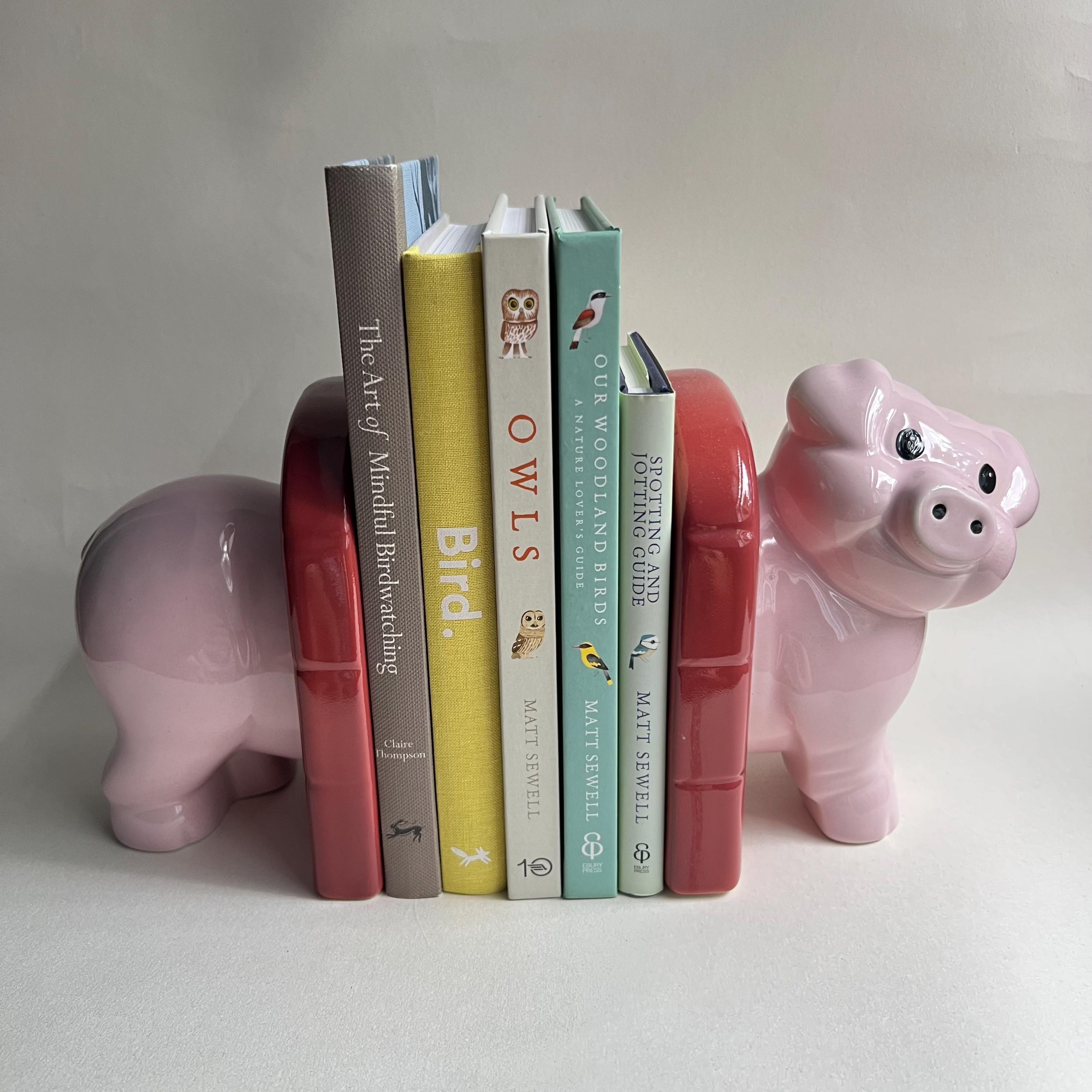 Pig Bookends - Etsy UK