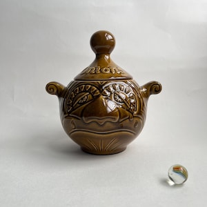 Vintage Onion Face Pot ~ Price of Kensington Pickled Onion Serving Jar ~