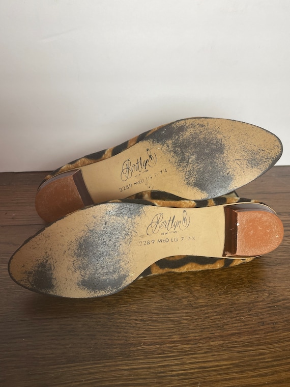 Leopard Steps 1960s 60s Vintage Mod Ankle Boots - image 7