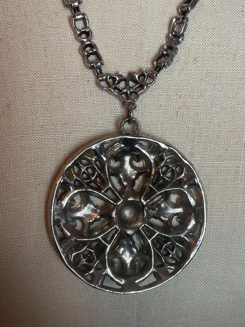60's Wooden Chunky Necklece