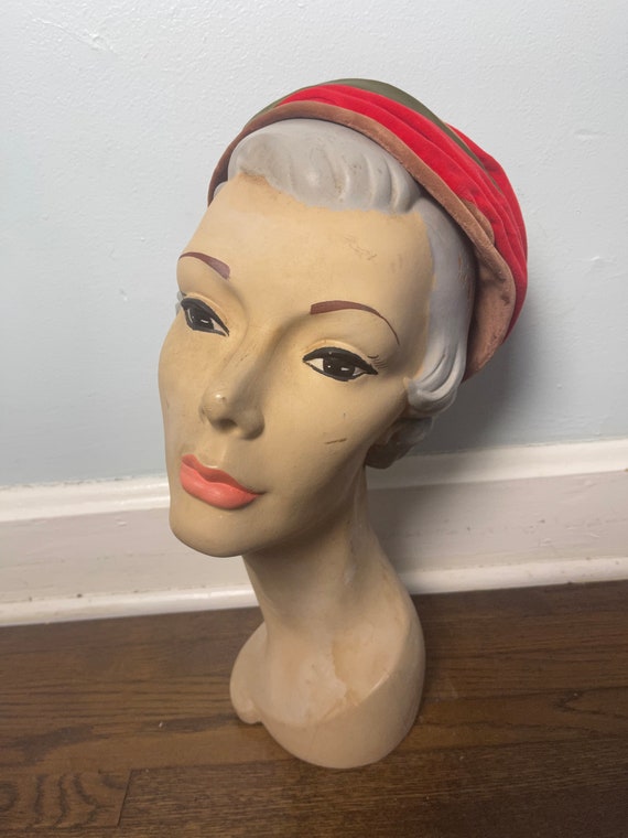 Tapas Turban 1960s 60s Mr John Jr Hat - image 10