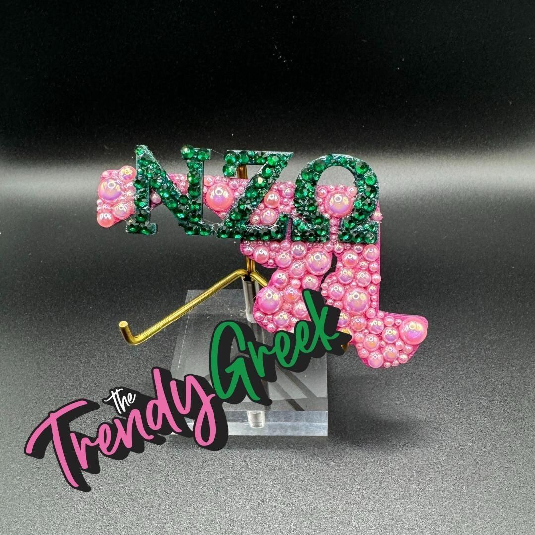 Pin Box Greek Chapter Sorority Chapter State Pin | Handmade Greek Letter Lapel Pin - Etsy