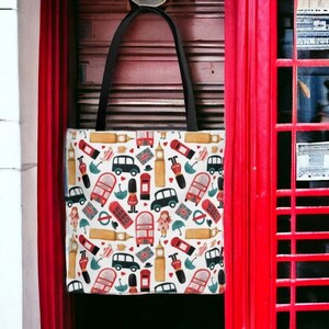 Faltbare Einkaufstasche 'Big Ben London' – Wiederverwendbare Shopper Aus Polyester, Mit Tragetasche