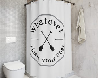 Boat Life Shower Curtain