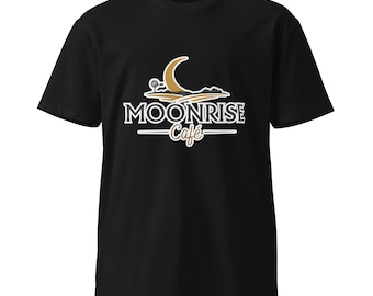 Moonrise Cafe - Unisex premium t-shirt black