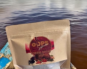Guyanese Sorrel Drink Mix, Roselle Hibiscus Spiced Tea Bag