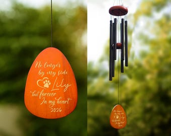 Custom Memorial Wind Chime, In Memory Sympathy Gift, Personalized Loss Tribute Keepsake for Loved Ones, Thoughtful Bereavement Present