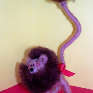 Lion Wool Wrapped and Felted Ornament image 2