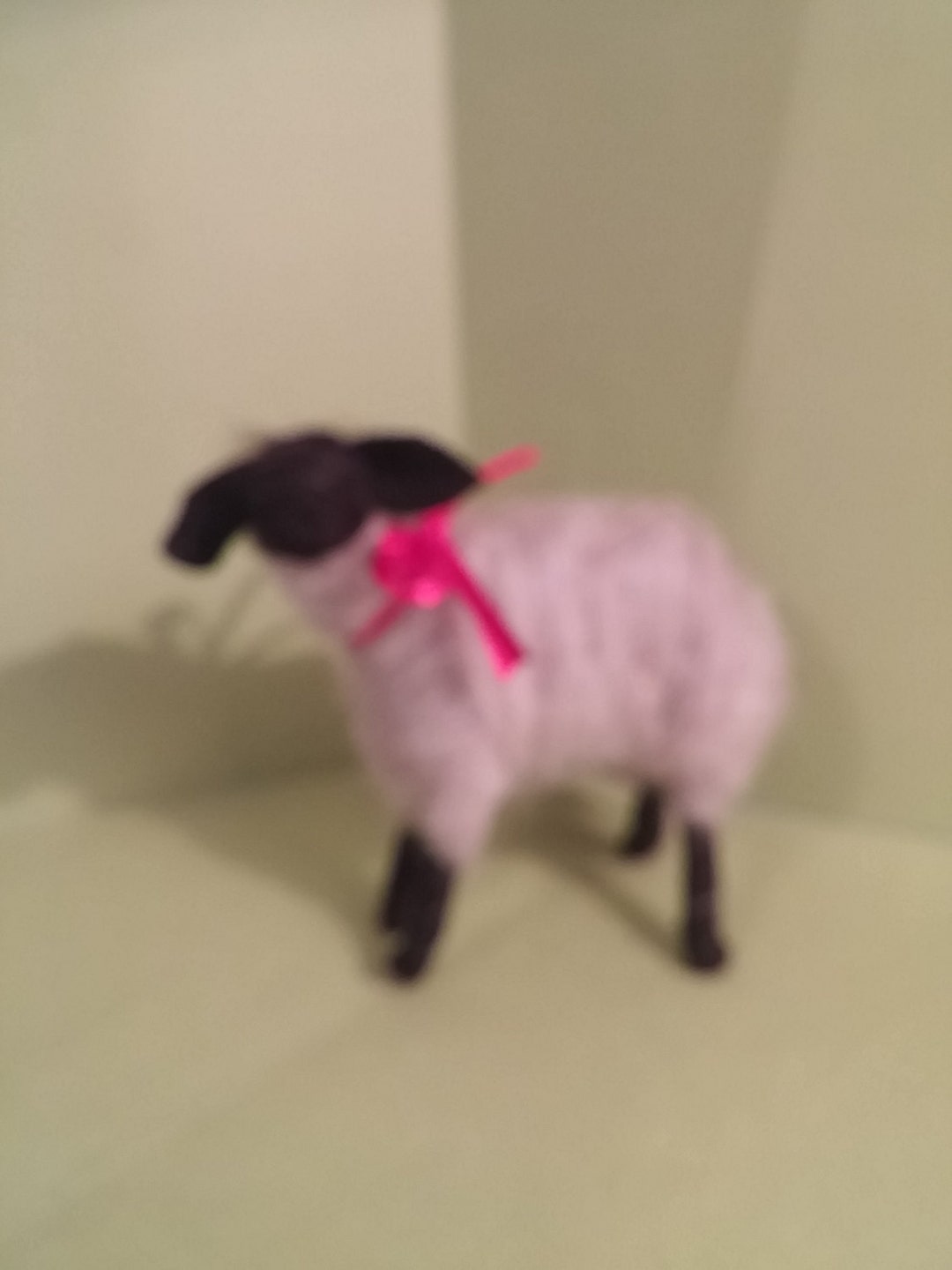 Gray Sheep Felted Wool Ornament Etsy New Zealand