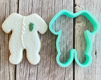 Baby Onesie Cookie Cutter - Design #1 | Baby Shower & Gender Reveal