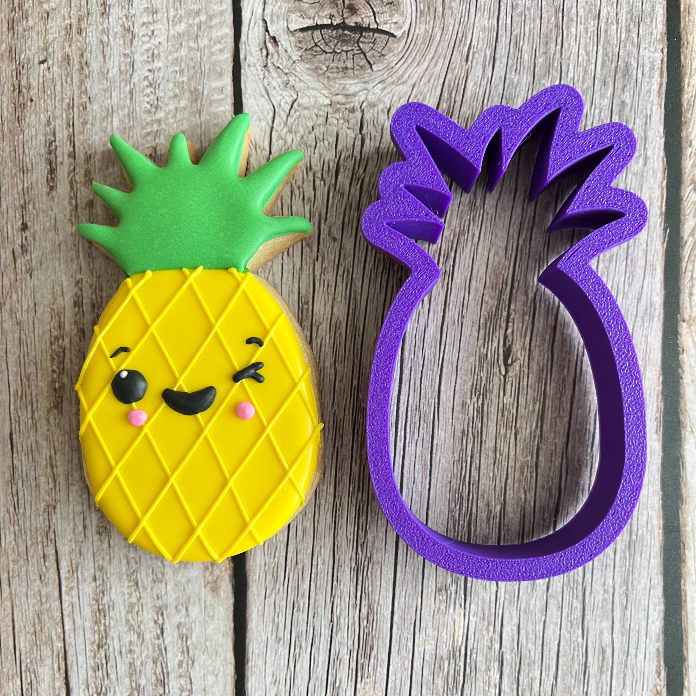 Pineapple Cookie Cutter | Cute Fruit Shape | Perfect for Fun Baking and ...
