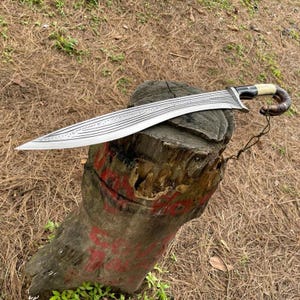 Handmade Forged Gurkha Kukri Knife: Traditional Nepal Sword Christmas gifts |Personalized