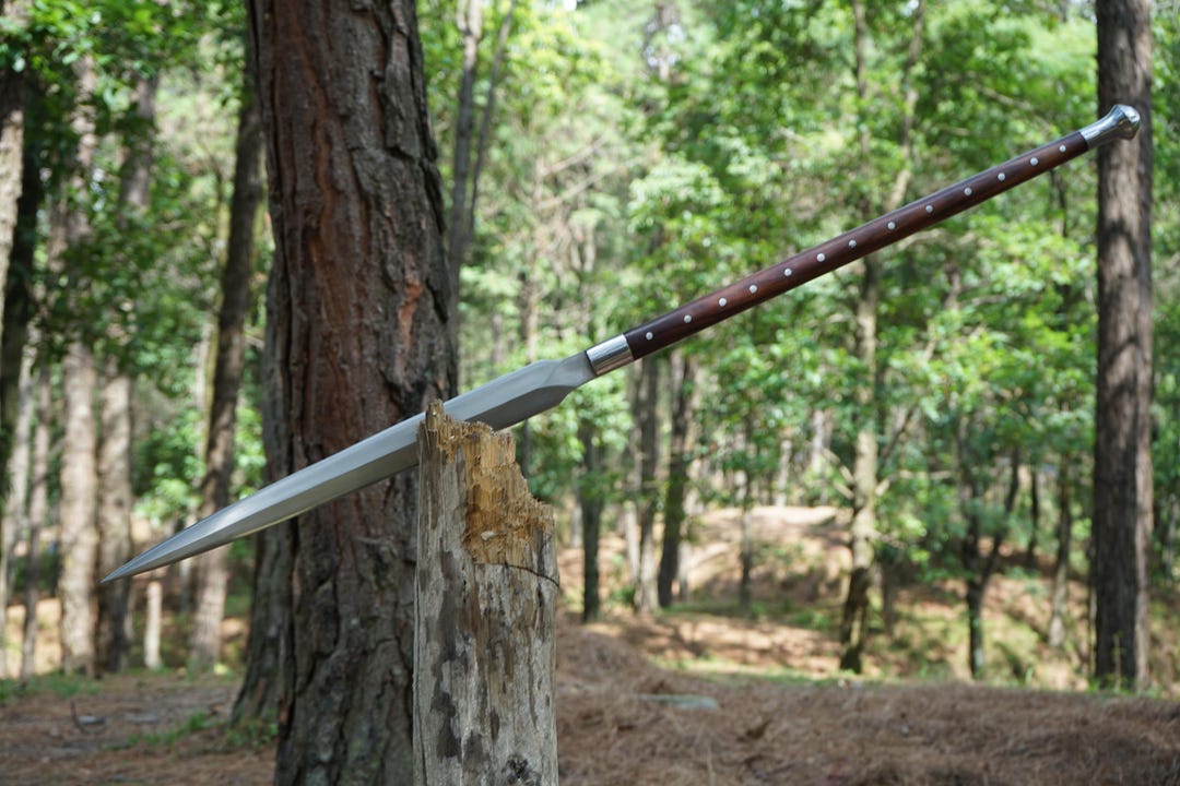 20-inch Handmade Spear | Hand-forged Spear |leaf Spring of Truck ...