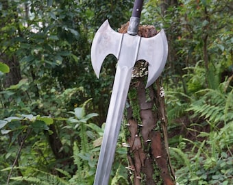 Hand-Forged Viking Sword: 5160 Leaf Spring Steel, Rosewood Handle, Leather Scabbard