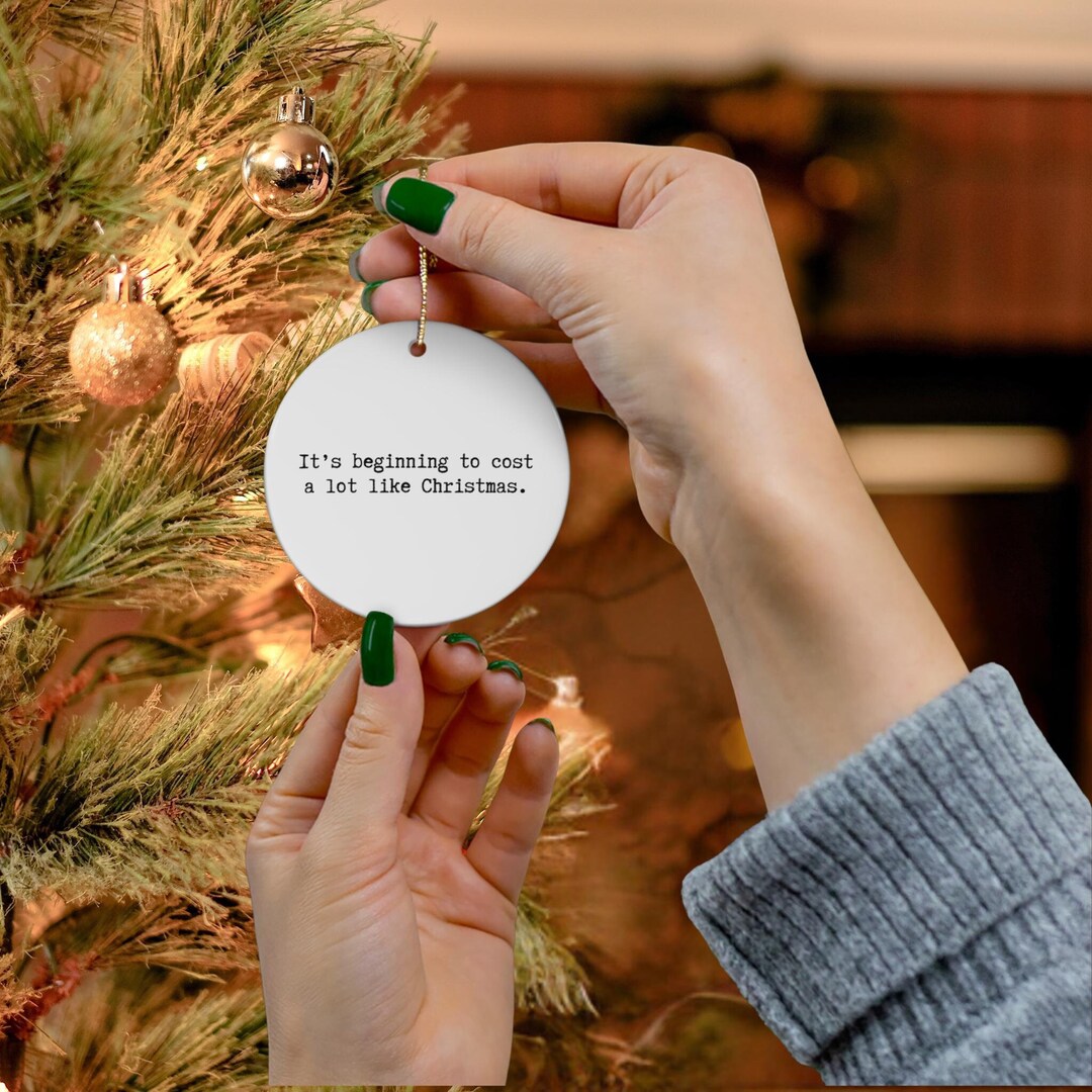 Funny Christmas Ornaments, Ceramic Ornaments, Witty Ornaments — free download