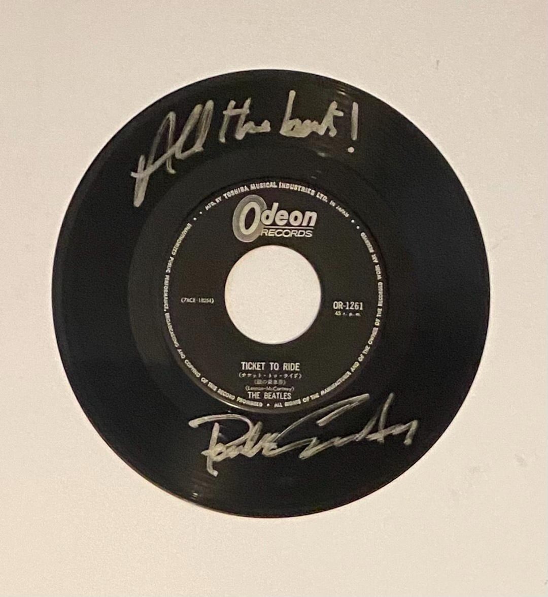 PAUL MCCARTNEY Signed Autographed Album COA Hologram main image 0