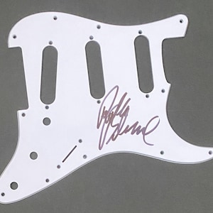 Ritchie Blackmore Autograph On Pickguard With COA